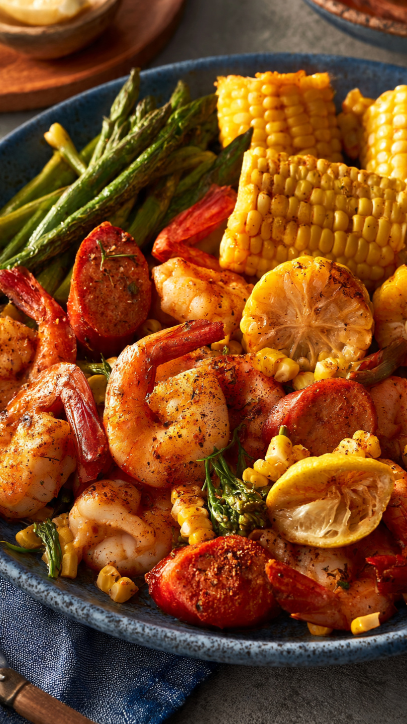 Keto Shrimp Boil (Low Carb Cajun Seafood Feast)