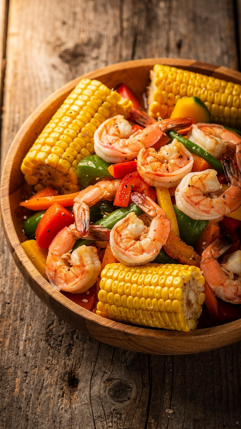 Classic Shrimp Boil Recipe With Vegetables
